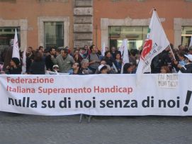 Una manifestazione a Roma promossa dalla FISH