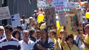 Immagine della manifestazione di Milano del 13 giugno 2012