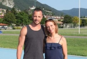 Oscar Pistorius e Laura Sandruvi