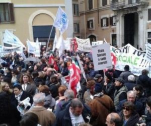 Roma, manifestazione del 31 ottobre 2012