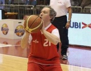 Giocatore di basket Special Olympics