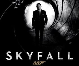 Manifesto del film "007 Skyfall"