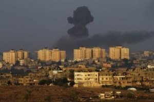 Novembre 2012, esplosioni sulla Striscia di Gaza