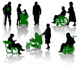 Realizzazione grafica con persone disabili e altre categorie di Cittadini (mamme con il passeggino, anziani ecc.)