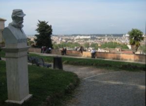 Roma: veduta panoramica dal Gianicolo