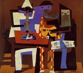 Pablo Picasso, "I tre musici", 1921