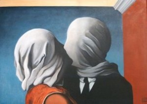 René Magritte, "Les amants" ("Gli amanti"), 1928
