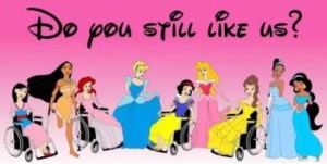 Principesse Disney rese disabili da AlkeXsandro Palombo