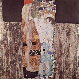 Gustav Klimt, "Le tre età della donna", 1905