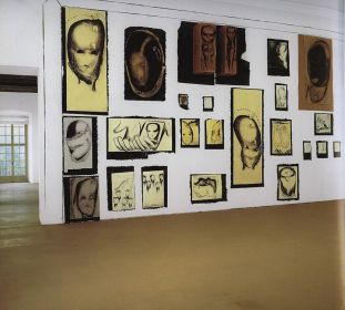 Museo d'Arte Contemporanea del Castello di Rivoli: opere di Enzo Cucchi