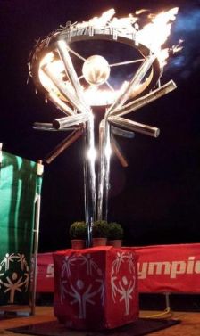 Tripode dei trentesimi Giochi Nazionali Estivi di Special Olympics, la Spezia, giugno 2014