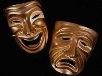 Maschera tragica e maschera comica del teatro