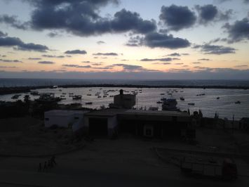 Il porto di Gaza City