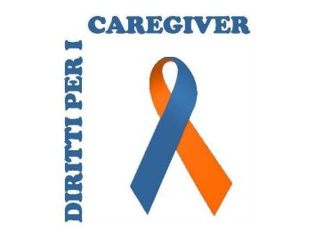 Nastro arancio-blu per i diritti dei caregiver familiari