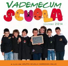Copertina del "Vademecum Scuola" di CoorDown