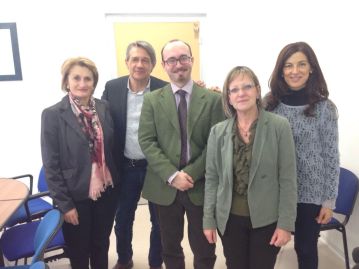 10 febbraio 2015, Ancona, conferenza stampa al Presidio Salesi degli Ospedali Riuniti. I partecipanti