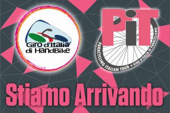 Logo dedicato a sesto Giro d'Italia di Handbike e a primo Paracycling Italian Tour (PIT)