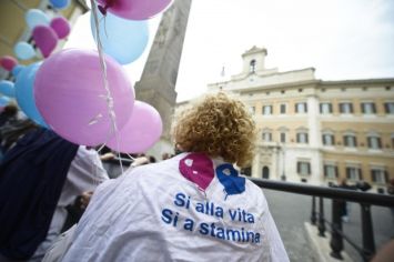Protesta in favore di Stamina, Roma, 2013