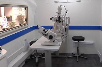 Ambulatorio oftalmico mobile