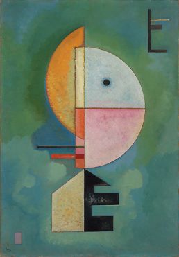 Vasilij Kandinskij, "Verso l'alto (Empor)", 1929