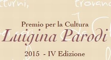 Intestazione del Premio "Luigina Parodi"