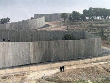Il "Muro" costruito in Cisgiordania