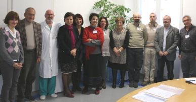 Partecipanti all'incontro del 2 dicembre a Montecatone (Imola), sulla Scuola in Ospedale