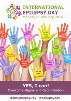 Manifesto della Giornata Internazionale dell'Epilessia, 8 febbraio 2016