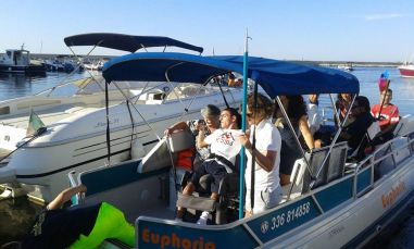 Barca accessibile "Euphoria" di Marco Carani Nautica