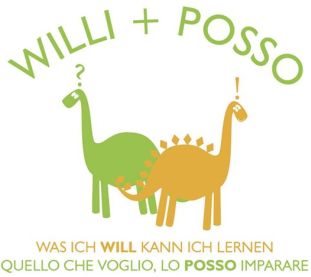 Logo del Progetto "Willi + Posso (Quello che voglio, lo posso imparare)"