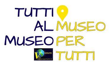 Logo del progetto di Viaggiarepertutti "Tutti al museo, museo per tutti"