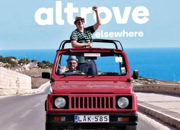 Immagine del manifesto del documentario "Altrove"