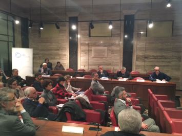 Camera di Commercio di Macerata, tavola rotonda su ricostruzione post-terremoto, 15 dicembre 2016