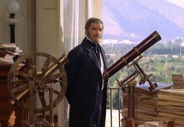 Burt Lancaster in una scena del film "Il Gattopardo"