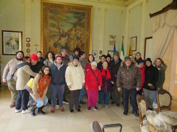 L'ANFFAS di Modica in visita presso il Comune di Scicli (Ragusa)