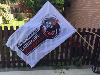 Bandiera dell'Associazione Carrozzine Determinate Abruzzo