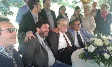 Matrimonio di Fulvio Santagostini con amici FISH e LEDHA