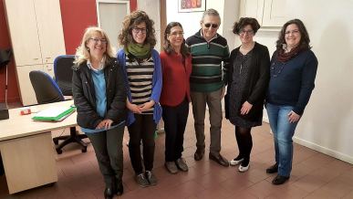 Psicologhe attive in Piemonte per il progetto "Stessa strada per crescere insieme", con presidente UICI Piemonte Adriano Gilberti