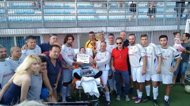 Pietra Ligure (Savona), 11 giugno 2017, "Buon Compleanno Nino... Un calcio alla SLA"