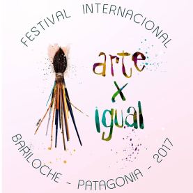 Manifesto del Festival Internazionale di Arti e Disabilità "Arte X = (x igual)", Bariloche (Argentina), 1-10 novembre 2017