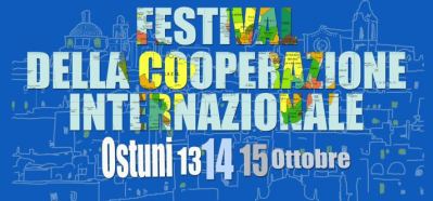 Logo del Festival della Cooperazione Internazionale di Ostuni (Brindisi), 13-15 ottobre 2017