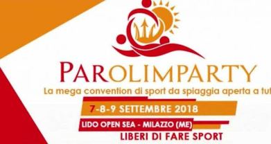 Logo di "Parolimparty", Milazzo, 7-9 settembre 2018
