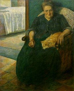 Umberto Boccioni, "La signora Virginia", 1905, Milano, Museo del Novecento