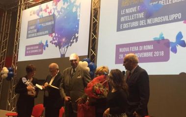 ANFFAS, Roma, 28-30 novembre 2018," Premio Famiglia ANFFAS dell'anno" alla Famiglia Martelli