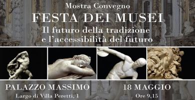 Manifesto della mostra-covegno organizzata per il 18 maggio 2019 a Roma