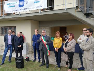 4 ottobre 2019, Mezzana di San Giuliano Terme (Pisa), inaugurazione della Casa di Alberto e Giuliana