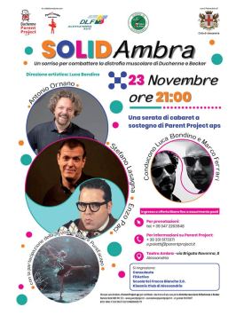 Locandina dell'evento "SolidAmbra", Alessandria, 23 novembre 2019