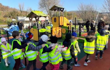 Inaugurazione area giochi inclusiva a Gorizia, 3 dicembre 2019