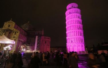 Giornata Internazionale dell'Epilessia 2019, Torre di Pisa viola