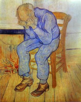 Vincent Van Gogh, "Uomo anziano nel dispiacere", 1890, Museo Kröller-Müller di Otterlo, Paesi Bassi